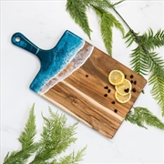 Buy Medium Acacia Resin Cheese Board Ocean Vibes 41x20x1.6cm