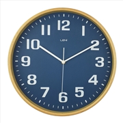 Buy Leni Wood Wall Clock 32cm - Navy