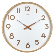 Buy Leni Deco Wall Clock 53cm - White