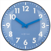 Buy NeXtime Duomo Mini Table Clock 20cm - Blue