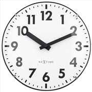 Buy NeXtime Duomo Mini Table Clock 20cm - White