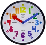 Buy NeXtime Sophia Learn The Time Wall Clock 26cm - Multicolour
