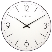 Buy NeXtime Basic Dome Wall Clock 35cm - White
