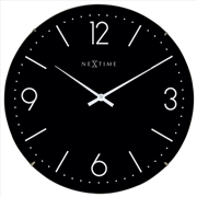 Buy NeXtime Basic Dome Wall Clock 35cm - Black