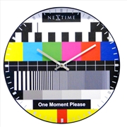Buy NeXtime Dome Testpage Wall Clock 35cm - Multicolour