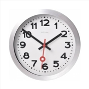 Buy NeXtime Station Number Clock 19cm - White