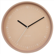 Buy NeXtime Berlin Wall Clock 30cm - Pink