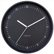 Buy NeXtime Berlin Wall Clock 30cm - Black