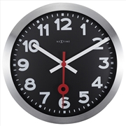 Buy NeXtime Station Numerical Wall Clock 35cm - Black