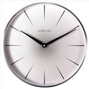 Buy NeXtime 2 Seconds Wall Clock 40cm - White