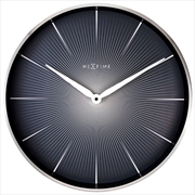 Buy NeXtime 2 Seconds Wall Clock 40cm - Black