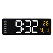 Buy NeXtime Super Digi Alarm Clock 38.8X12.9X3.2 - Black