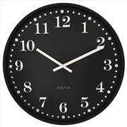 Buy NeXtime Dickens Large Wall Clock 50cm - Black