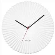 Buy NeXtime Mousse Wall Clock 40cm - White