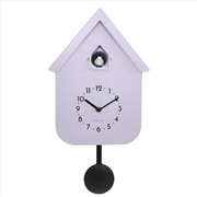 Buy NeXtime Twitter Cuckoo Wall Clock 21.5X41.5X8.5cm - Lavender