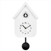 Buy NeXtime Twitter Cuckoo Wall Clock 21.5X41.5X8.5cm - White