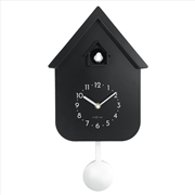Buy NeXtime Twitter Cuckoo Wall Clock 21.5X41.5X8.5cm - Black