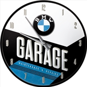 Buy Nostalgic-Art Wall Clock BMW - Garage 30cm