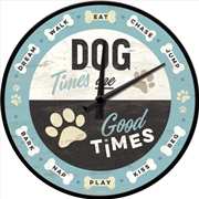 Buy Nostalgic-Art Wall Clock Dog Times 30cm