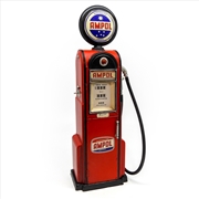 Buy Ampol Petrol Pump Metal Collectable - Red 46x9x15cm