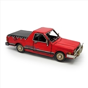 Buy 1986 Subaru Brumby Ute Metal Collectable - Red 33x14x10.5cm