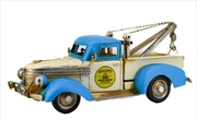 Buy Tow Truck Metal Collectable - Blue and White 29x12x11cm