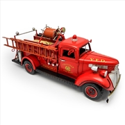 Buy Chevy Fire Truck Metal Collectable - Red 45x14.5x19cm