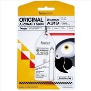 Buy Aviationtag Airbus A319 Fast Jet Co-Branded - White