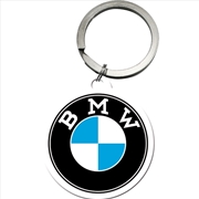 Buy Nostalgic-Art Keyring Round BMW Logo 7.5x4x0.3cm