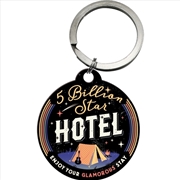 Buy Nostalgic-Art Keyring Round 5 Billion Star Hotel 7.5x4x0.3cm