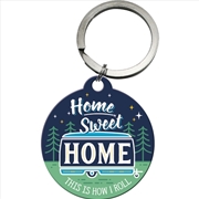 Buy Nostalgic-Art Keyring Round Home Sweet Home Camper 7.5x4x0.3cm