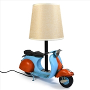Buy USB powered LED Lamp Scooter - Blue and Red 29x15x34cm