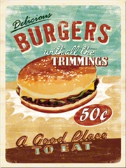 Buy Nostalgic-Art Magnet Burgers 6x8x0.2cm