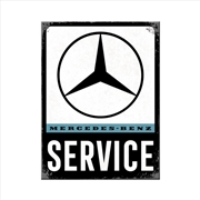 Buy Nostalgic-Art Magnet Mercedes-Benz Service 6x8x0.2cm