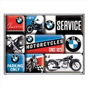Buy Nostalgic-Art 9pc Magnet Set BMW Motorcycles 7x9.3x2cm