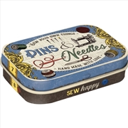 Buy Nostalgic-Art Mint Box Pins and Needles 4x6x2cm
