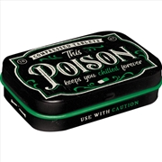 Buy Nostalgic-Art Mint Box This Poison Keeps You Chilled Forever 4x6x2cm 4x6x2cm