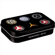 Buy Nostalgic-Art Mint Box XL Mercedes-Benz Logo Evolution 10x6x2cm