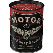 Buy Nostalgic-Art Money Box Oil Barrel Motor Oil 9.3x9.3x11.5cm
