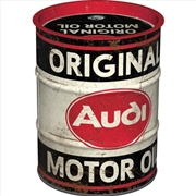 Buy Nostalgic-Art Money Box Oil Barrel Audi Original Motor Oil 9.3x9.3x11.5cm