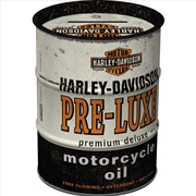 Buy Nostalgic-Art Money Box Oil Barrel Harley-Davidson Pre-Luxe 9.3x9.3x11.5cm