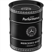 Buy Nostalgic-Art Money Box Oil Barrel Mercedes Benz Engine Oil 9.3x9.3x11.5cm