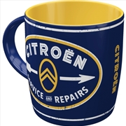 Buy Nostalgic-Art Ceramic Mug Citroën Service and Repairs 8.5x9x8.5cm