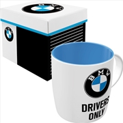 Buy Nostalgic-Art Ceramic Mug & Gift Box Set BMW Drivers Only 8.5x9x8.5cm