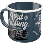 Buy Nostalgic-Art Enamel Mug Ford Mustang The Boss 8x8x8xcm
