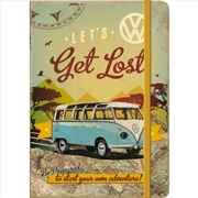 Buy Nostalgic-Art Notebook VW Bulli - Let's Get Lost 21x15x2cm