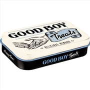 Buy Nostalgic-Art Pet Treat Storage Tin Good Boy Treats 9.5x6x2cm