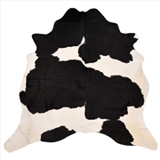 Buy Genuine Cowhide Rug Black and White 3.40 - 4sqm