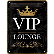 Buy Nostalgic-Art Small Sign VIP Lounge 15x20x0.3cm