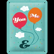 Buy Nostalgic-Art Small Sign You&Me 15x20x0.3cm